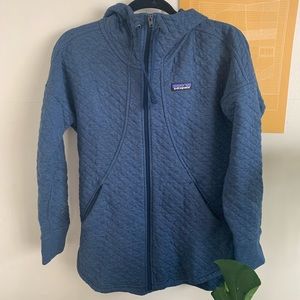 patagonia cotton quilt hoody - discontinued!